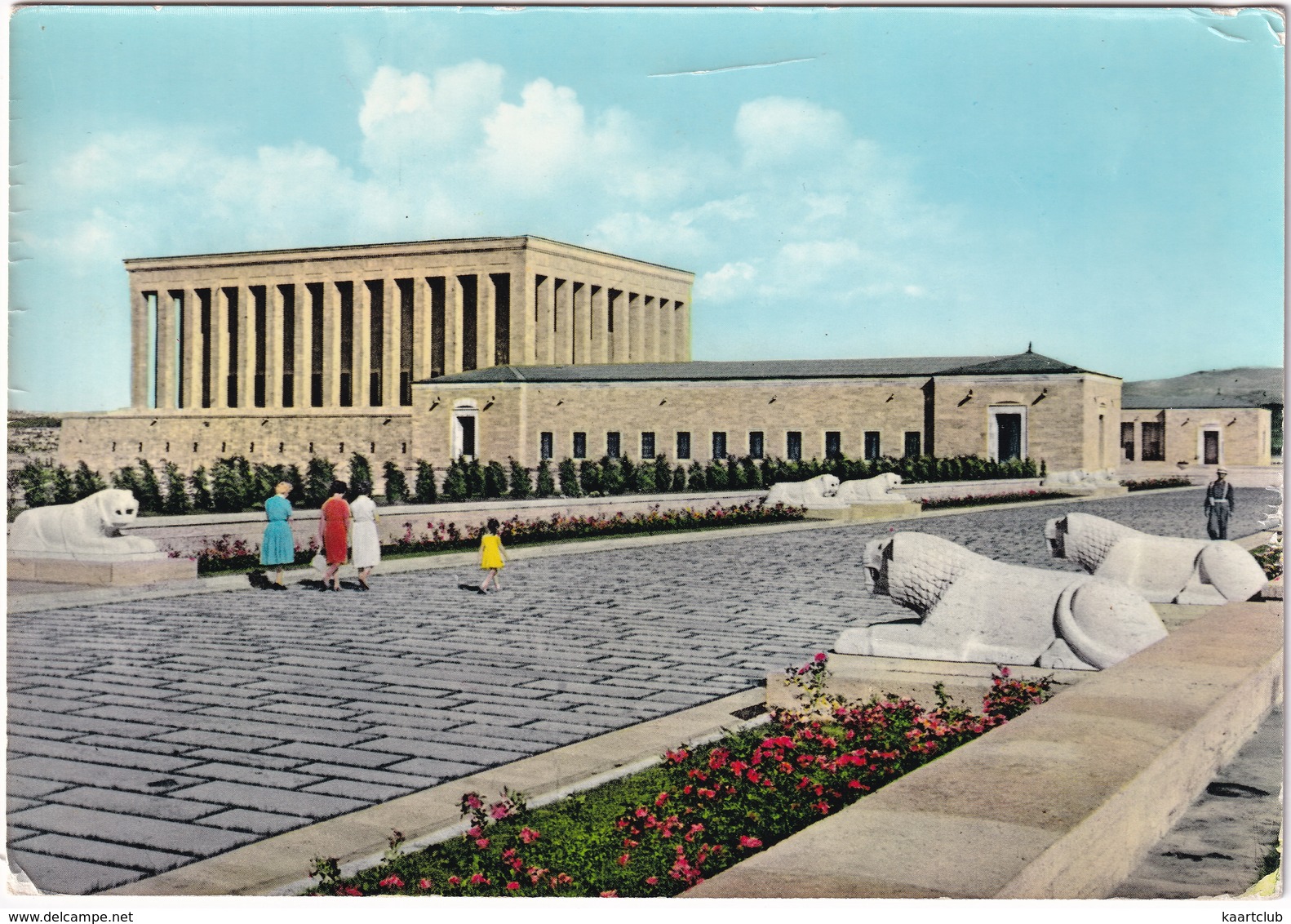 Ankara - Looking To The Ataturk's Mausoleum - (Türkiye) - 1963 - Turkije