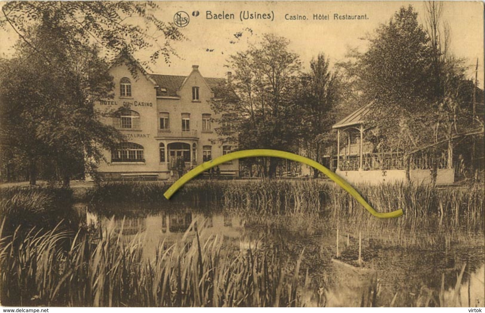 Balen :  Usines : Casino : Hotel Restaurant   ( Geschreven 1931 Met Zegel ) - Balen