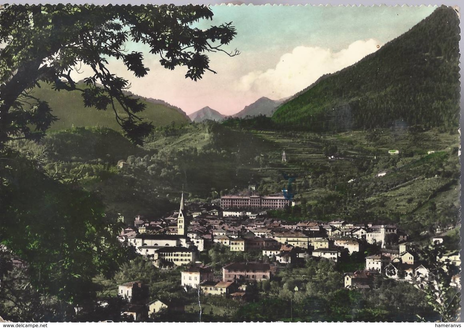 Strigno - Panorama Verso Passo Del Manghen - Trento - H2244 - Trento