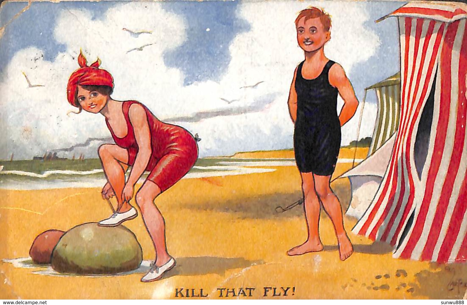 Kill That Fly !  (couple, Marcuse Day & Co) - Humour