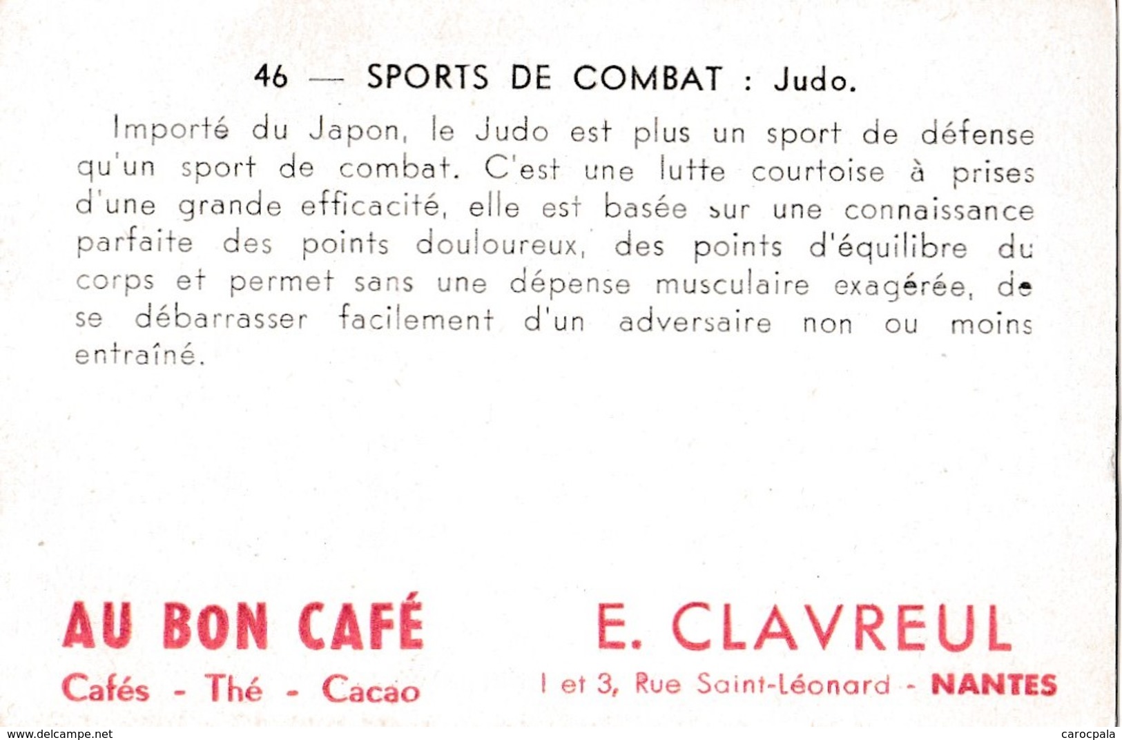 Vers 1950 LES SPORTS / DE COMBAT / JUDO ET CATCH - Kampfsport