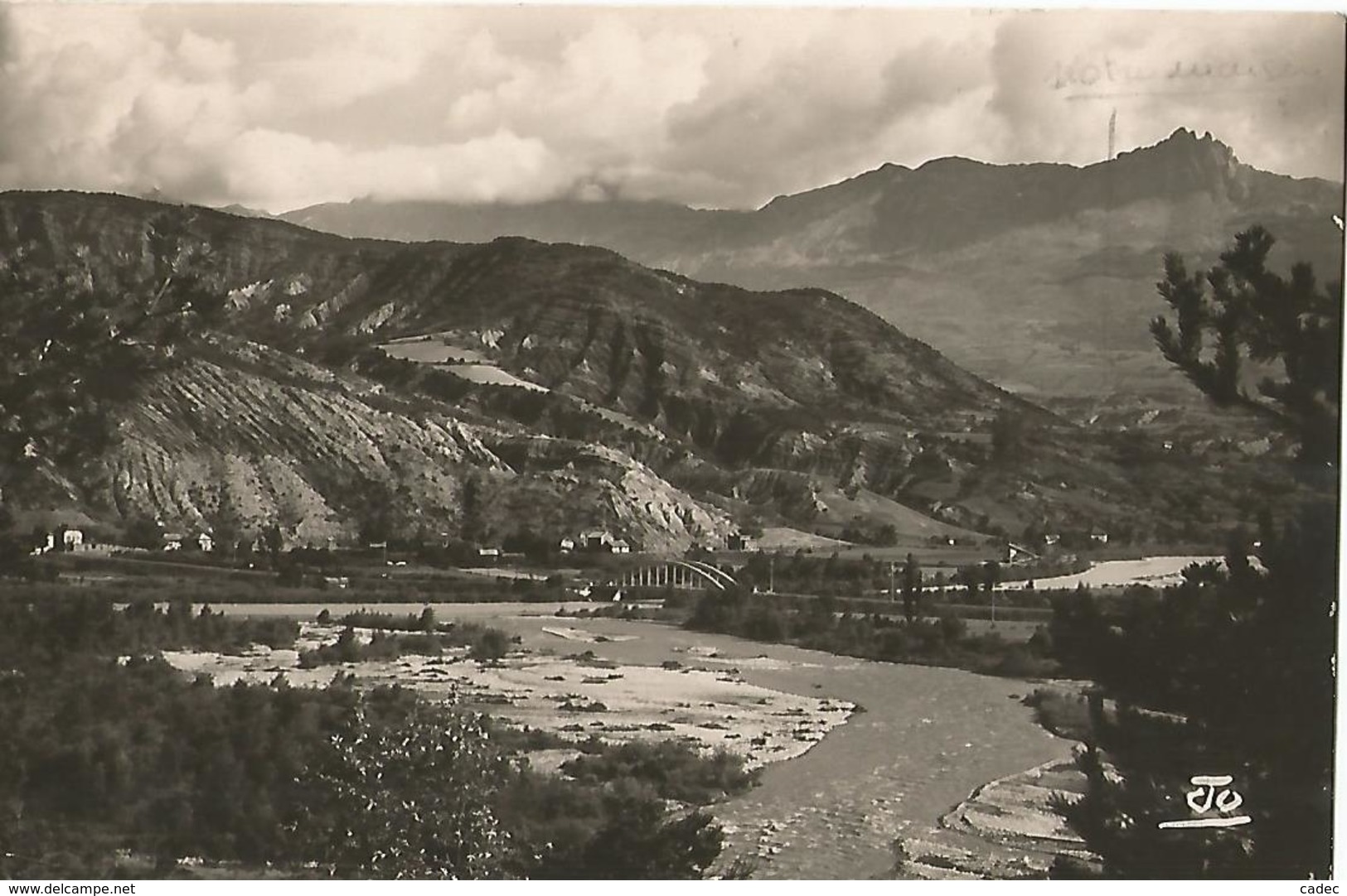 L ILE De ROUSSET Pont Sur La Durance Et Torrent L Ubaye - Autres & Non Classés