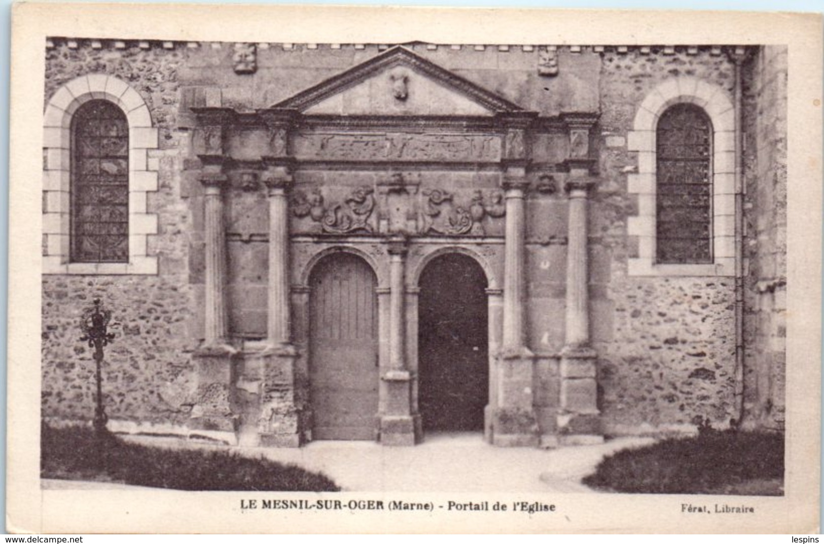 51 - Le MESNIL Sur OGER -- Portail De L'Eglise - Autres & Non Classés