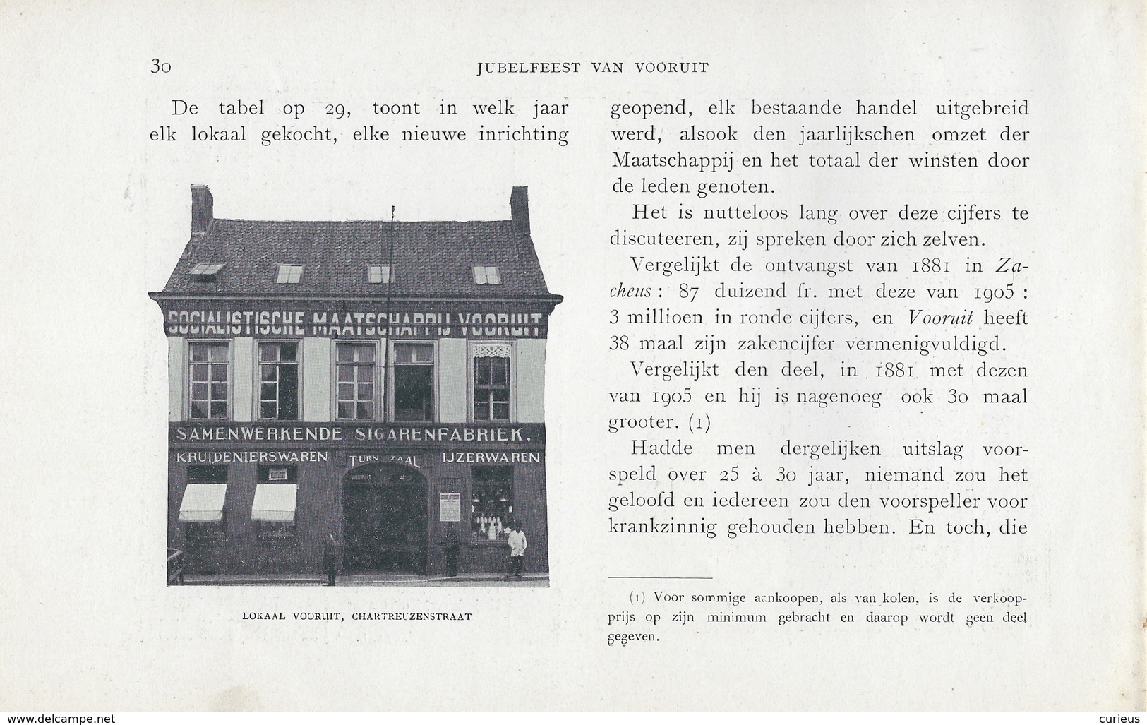 GENT * BOEK * HULDE AAN VOORUIT * 25-JARIG JUBELFEEST * SOCIALISME * VEEL AFBEELDINGEN * 79 PP * 24 X 16 CM * ZIE SCANS