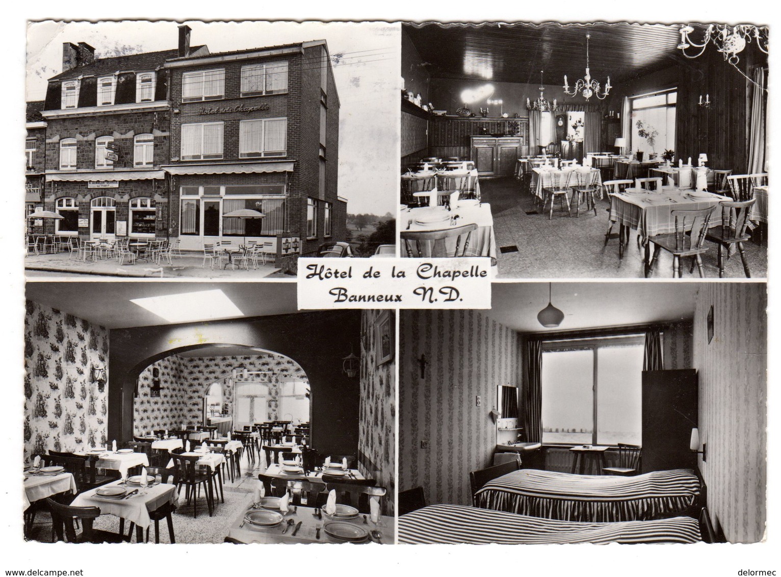 CPSM Photo Banneux Sprimont Liège Belgique Belgie Hôtel Restaurant De La Chapelle Louveignée - Sprimont