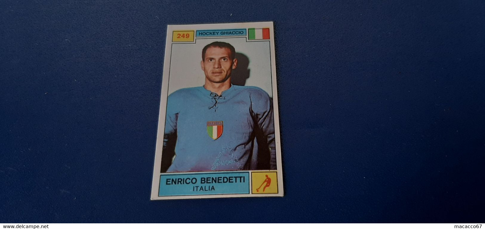 Figurina Panini Campioni Dello Sport 1969 - 249 Enrico Benedetti - Edizione Italiana