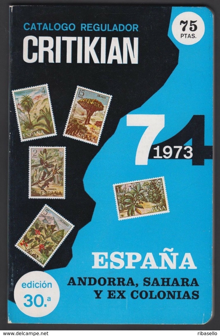 España 1974. Catalogo Critican. - España