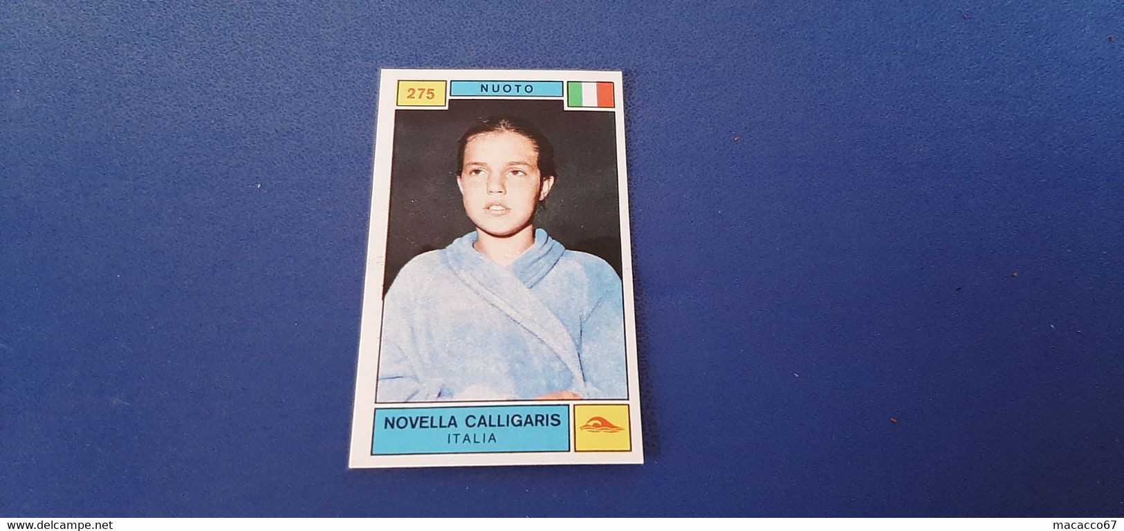 Figurina Panini Campioni Dello Sport 1969 - 275 Novella Calligaris - Edizione Italiana