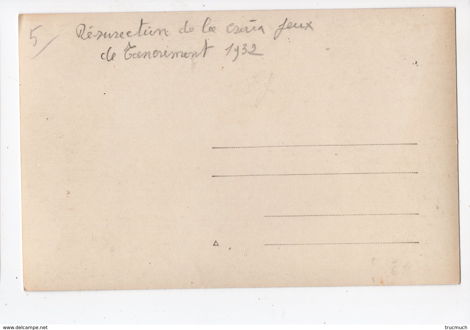 8 - TANCRéMONT - Résurection De La Croix - Jeux De 1932 - Theux