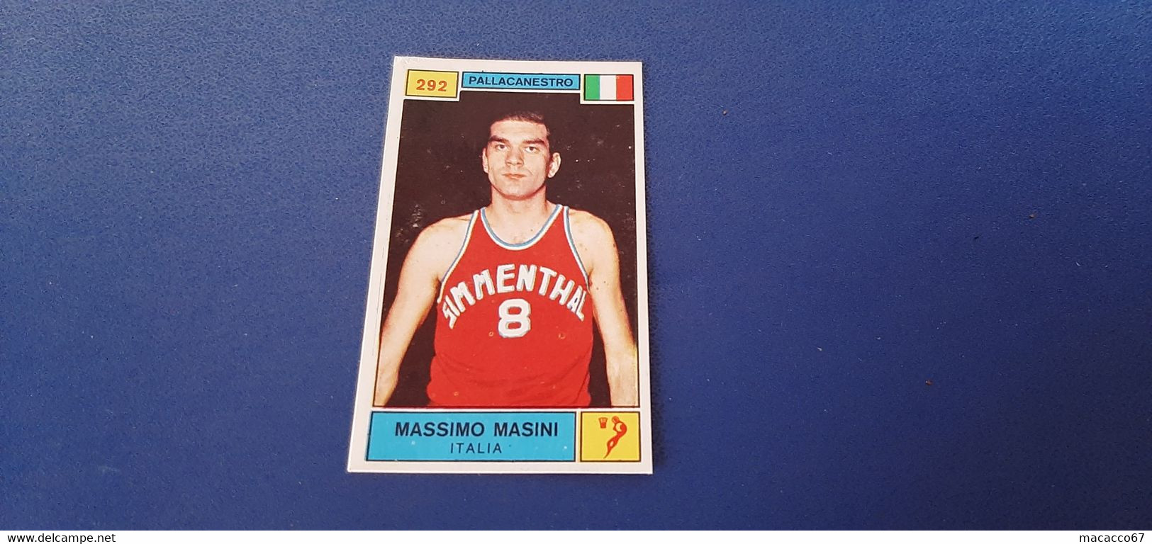 Figurina Panini Campioni Dello Sport 1969 - 292 Massimo Masini - Edizione Italiana