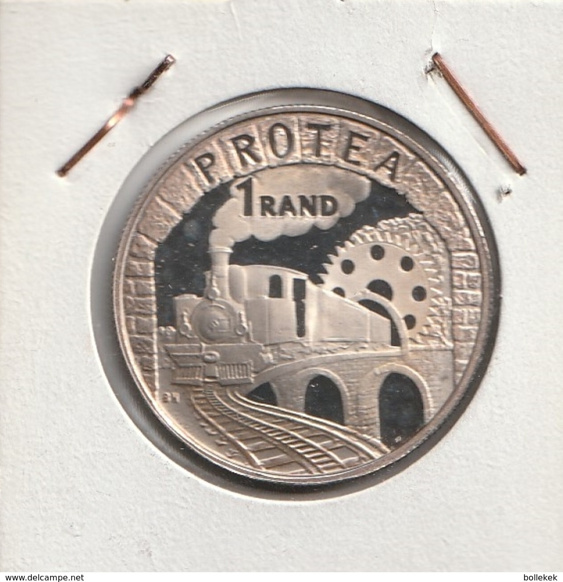 1 Rand 1995 Zilver Diameter 32 Milimeter - South Africa