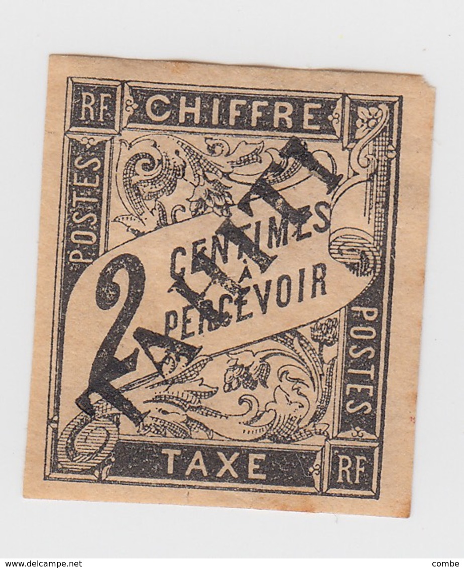 TAHITI. TAXE. N° 13  ( PAS DE SIGNATURE ) - Unused Stamps