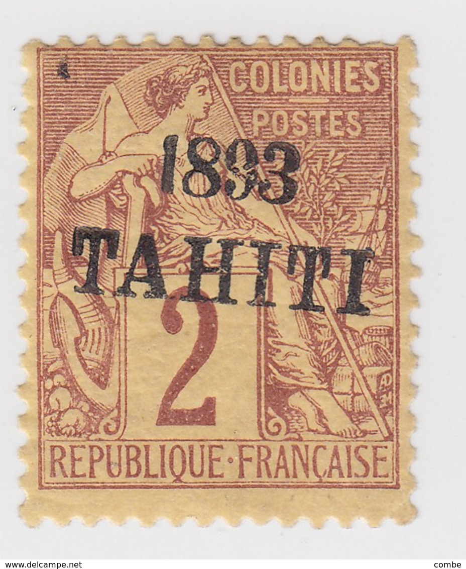 TAHITI. N° 20  ( PAS DE SIGNATURE ) - Neufs