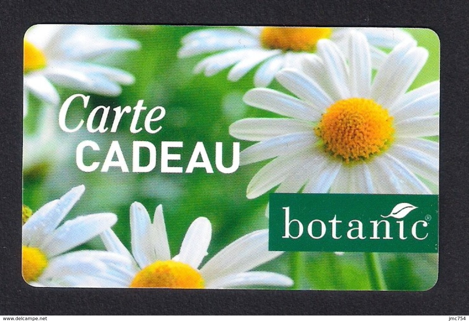 Carte Cadeau  BOTANIC.   Gift Card. Geschenkkarte - Cartes Cadeaux