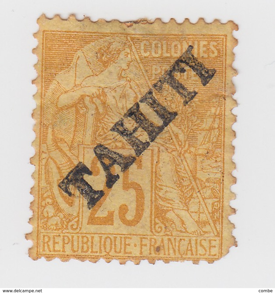 TAHITI. N° 14 ( PAS DE SIGNATURE ) - Unused Stamps