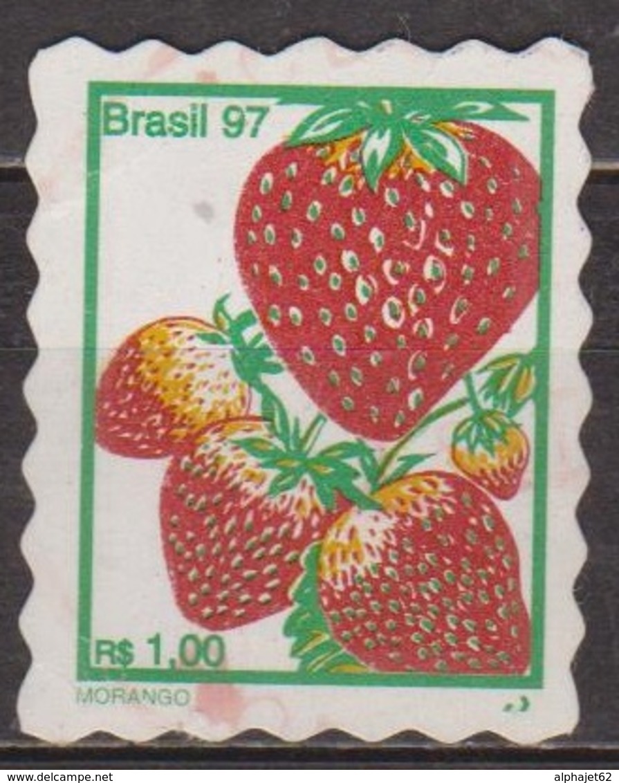 Fruits - BRESIL - Fraises - N° 2362 - 1997 - Oblitérés
