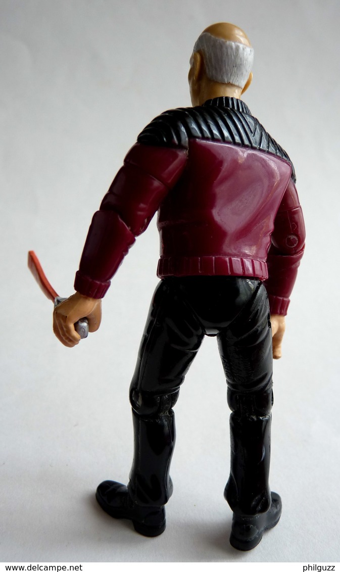 FIGURINE PLAYMATES TOYS 1993 STAR TREK NEXT GENERATION - Cpt JEAN LUC PICARD AVEC LASER - Star Trek