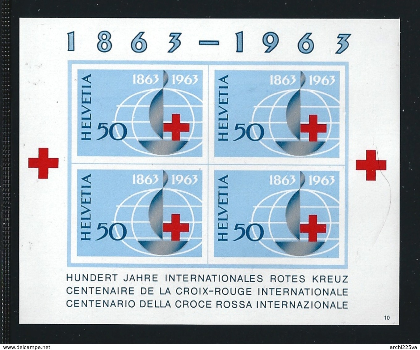 SVIZZERA - 1936 / 1984 - COLLEZIONE  di 15 FOGLIETTI - nuovi ** e usati - cat. 1022 € - tutte serie complete