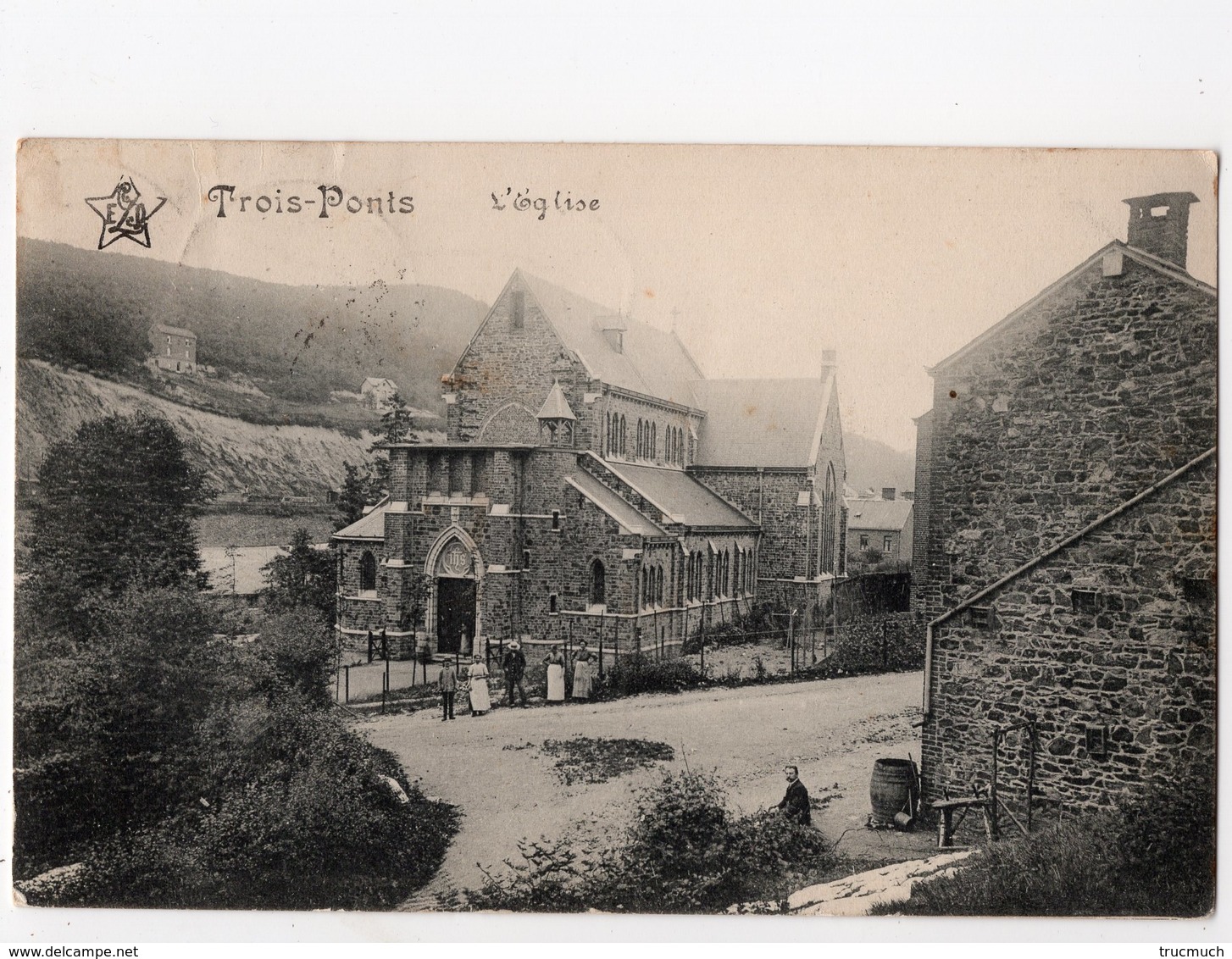 107 - TROIS - PONTS  - L'église - Trois-Ponts