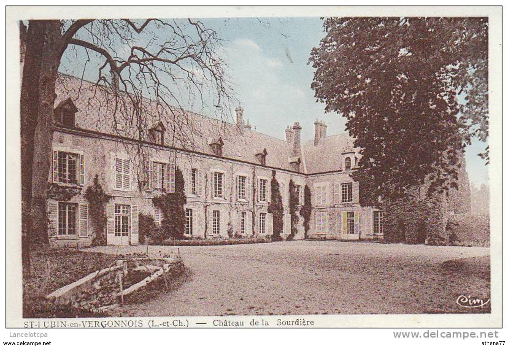 41 - SAINT LUBIN EN VERGONNOIS / CHATEAU DE LA SOURDIERE - Other & Unclassified