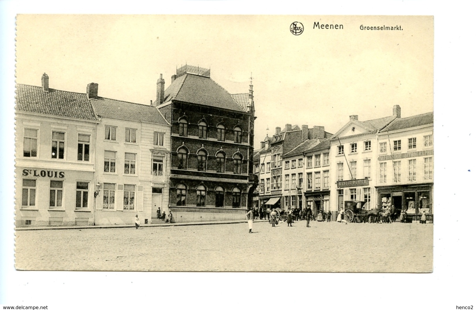 Meenen - Groenselmarkt / Jules Deleu-Loncke - Menen