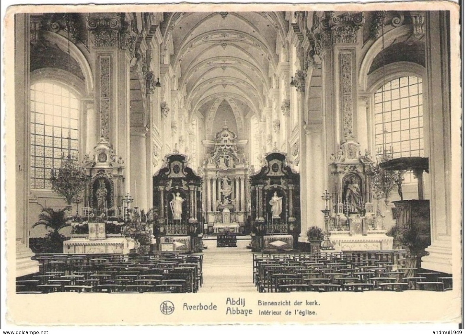 AVERBODE - Abbaye - Intérieur De L'Eglise - Scherpenheuvel-Zichem