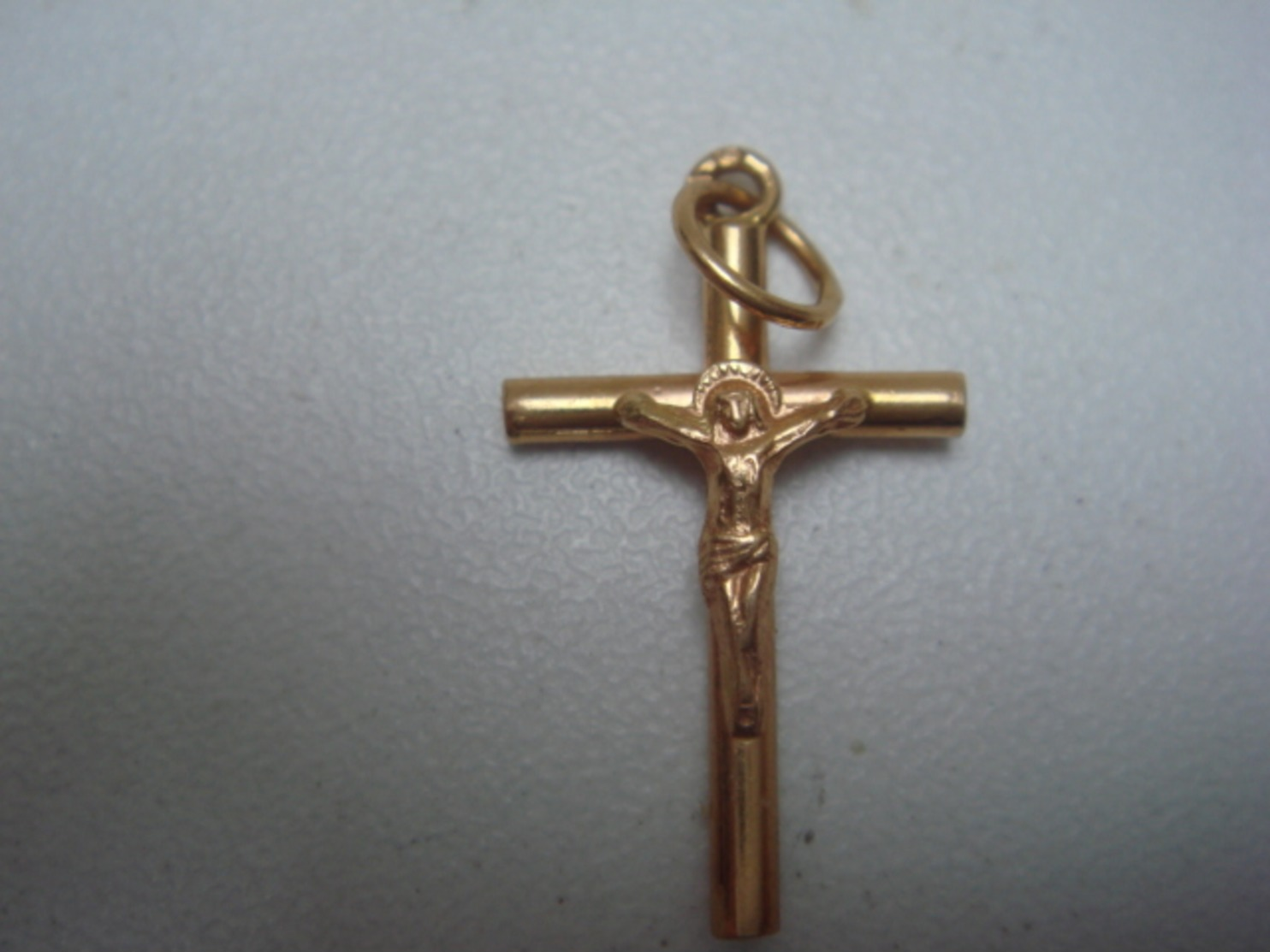 Pendentif Ancien Croix En Or 18 Carats 2,5 Cm X 1,5 Cm  7gr - Pendants