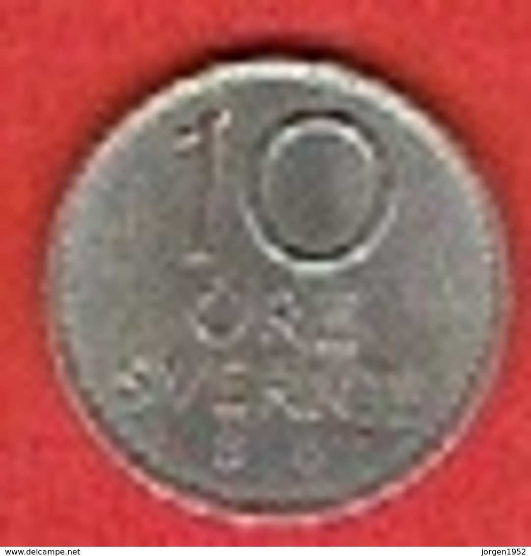 SWEDEN #  10 ØRE FROM 1966 - Suède