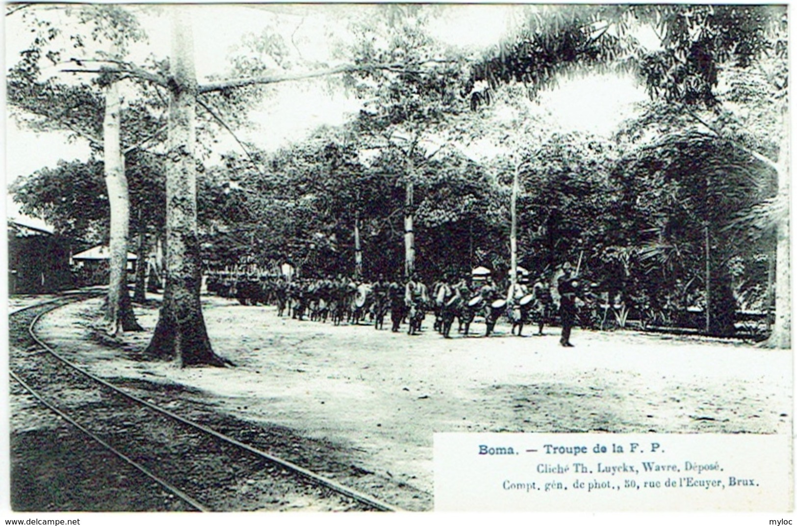 Congo. Boma. Troupe De La F.P. - Autres & Non Classés