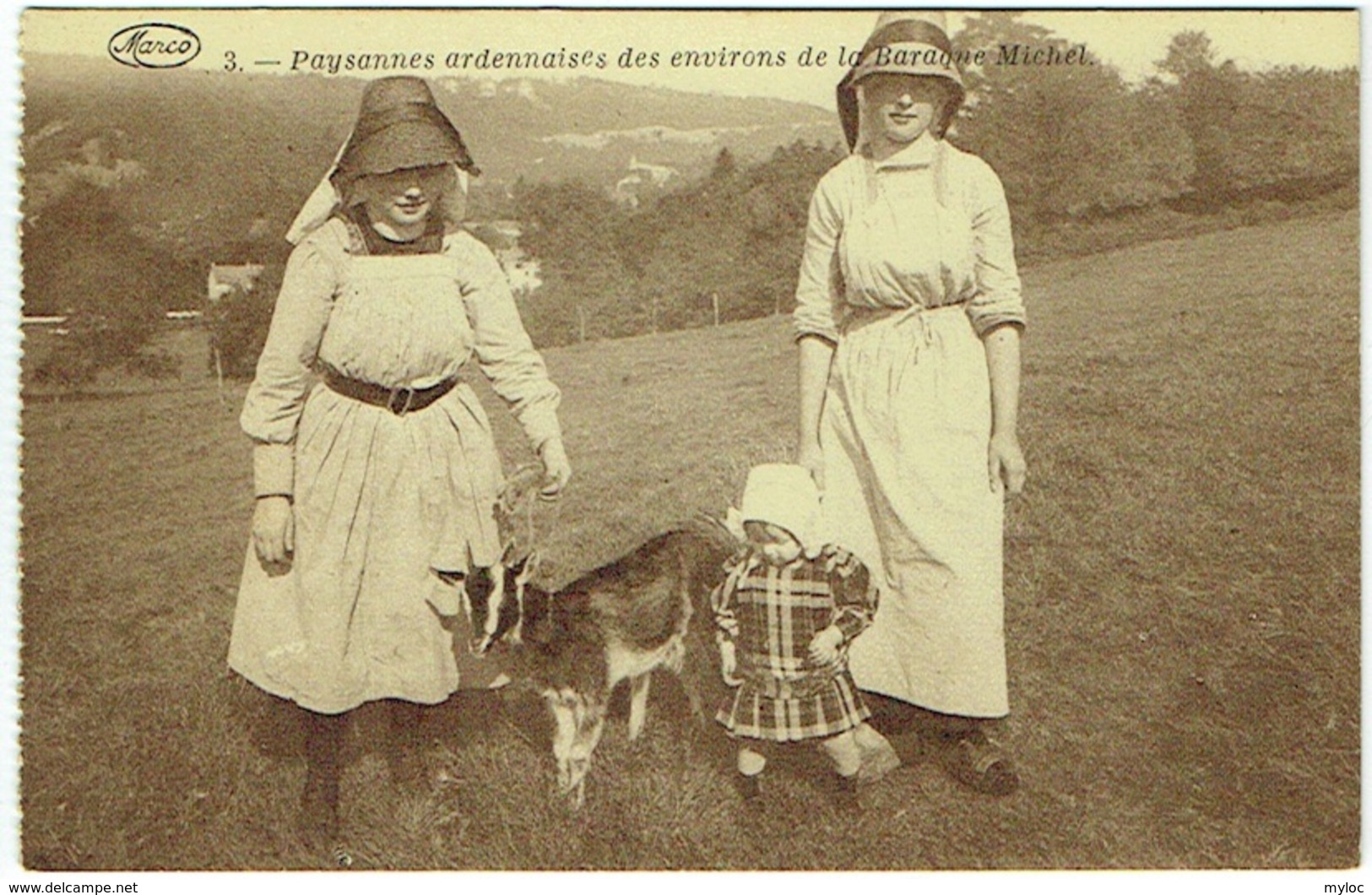 Baraque Michel. Paysannes Ardennaises Des Environs De La Baraque Michel. - Jalhay