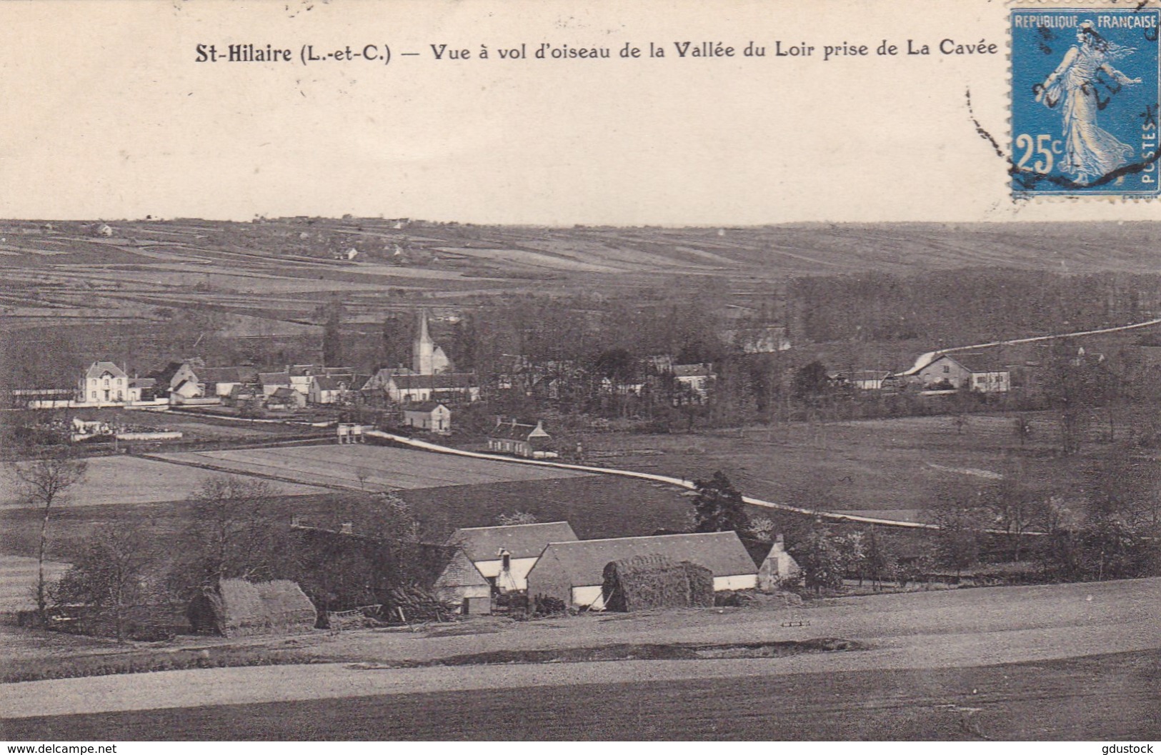 Vendée - St-Hilaire - Vue à Vol D'oiseau De La Vallée Du Loir Prise De La Cavée - Saint Hilaire Des Loges