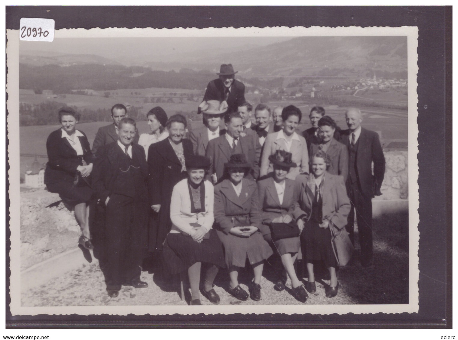 FORMAT 10x15cm - EN GRUYERE - COURSE DU TIR LE 5 OCTOBRE 1947  - TB - Autres & Non Classés