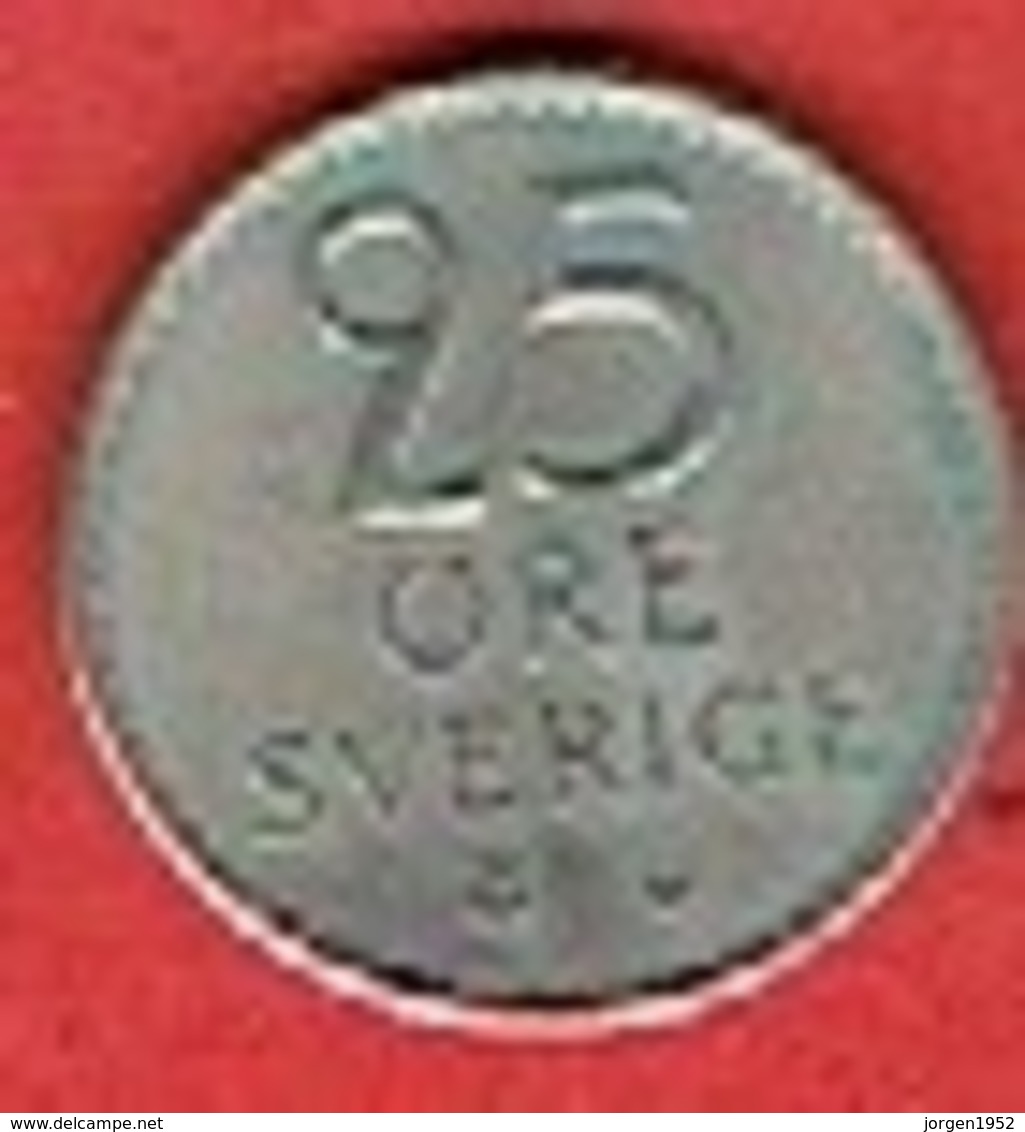 SWEDEN #  25 ØRE FROM 1967 - Suède