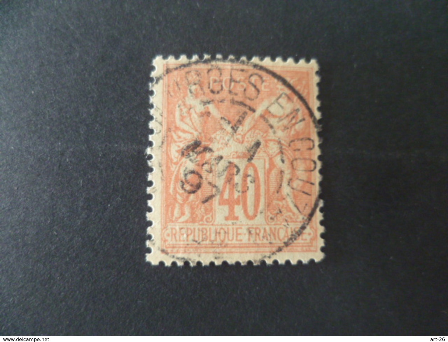 SAGE N° 94   OBLITERE - 1876-1898 Sage (Type II)