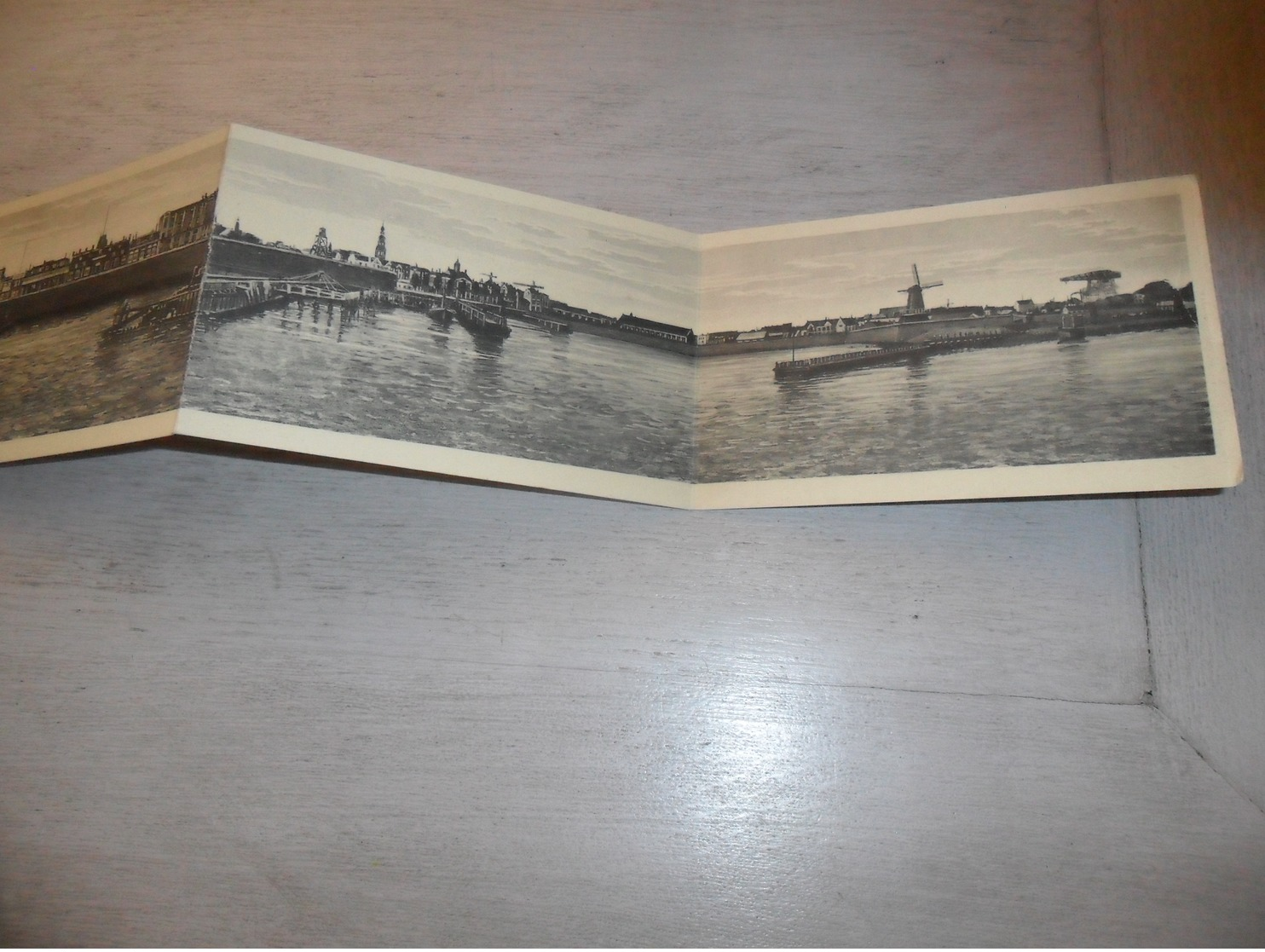 Nederland ( 609 )  Holland  :   Vlissingen   8 - Voudige  Panoramakaart  Postkaart - Vlissingen