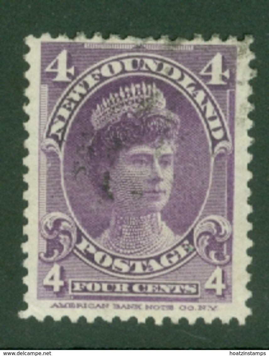 Newfoundland: 1897/1918   Queen Mary   SG89   4c     Used - 1865-1902