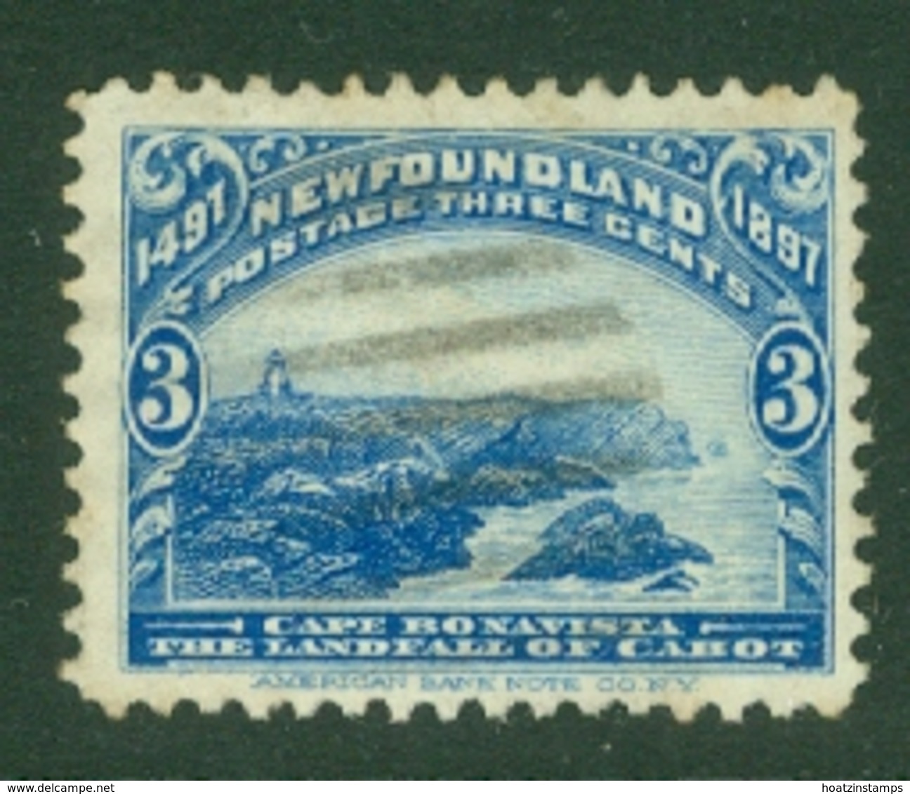 Newfoundland: 1897   400th Anniv Of Discovery Of Newfoundland   SG68   3c     Used - 1865-1902