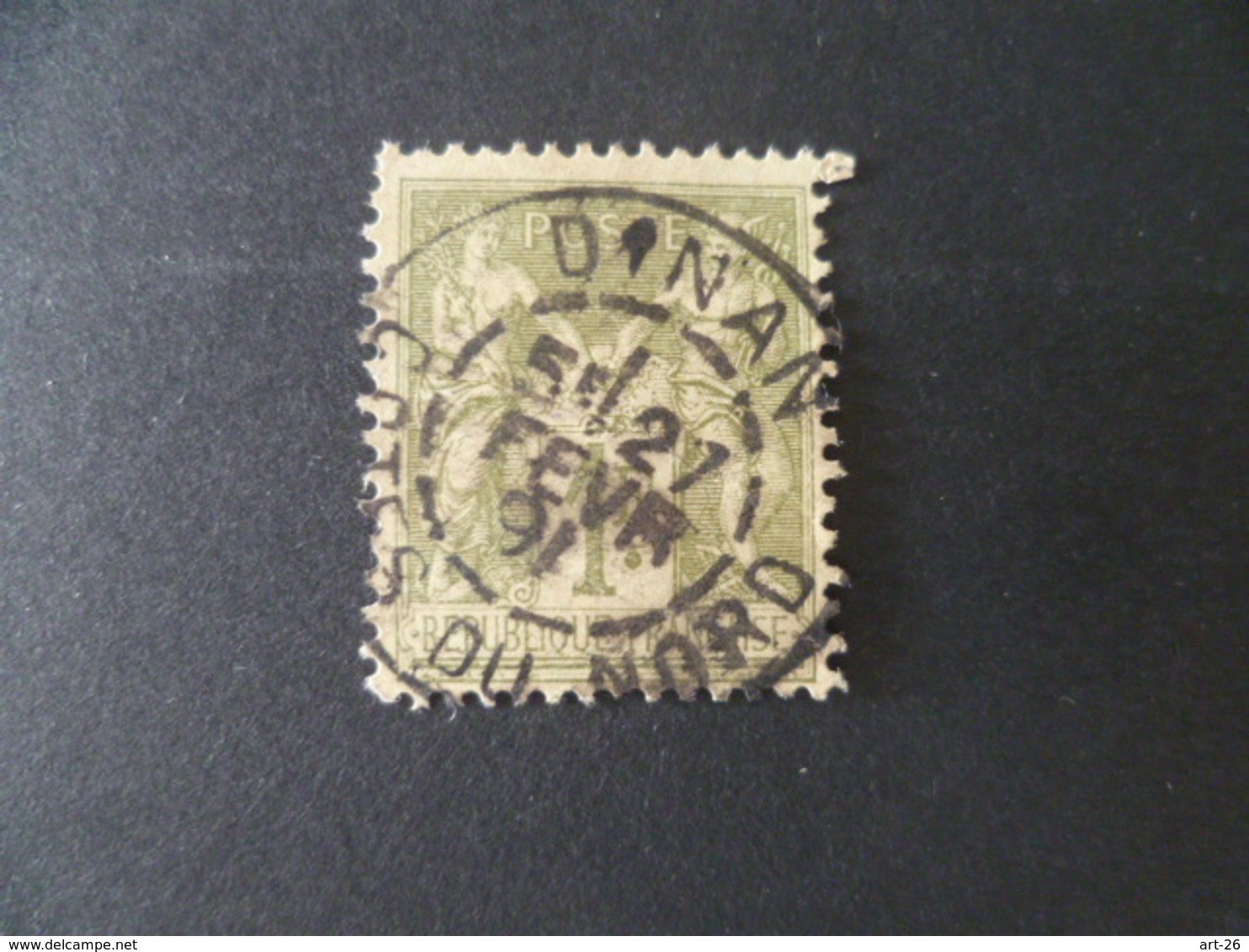 SAGE  N°82  OBLITERE DINAN  COTE DU NORD - 1876-1898 Sage (Type II)