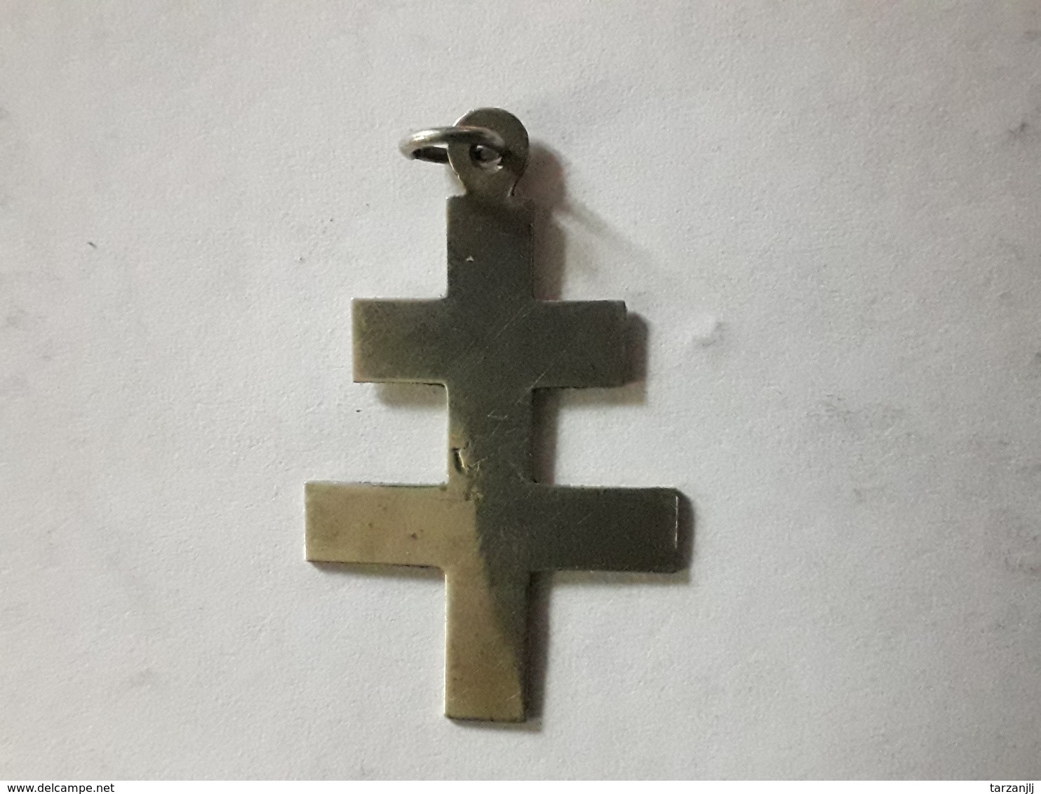 Pendentif Croix De Lorraine Gaullisme Résistance France Libre - 1939-45