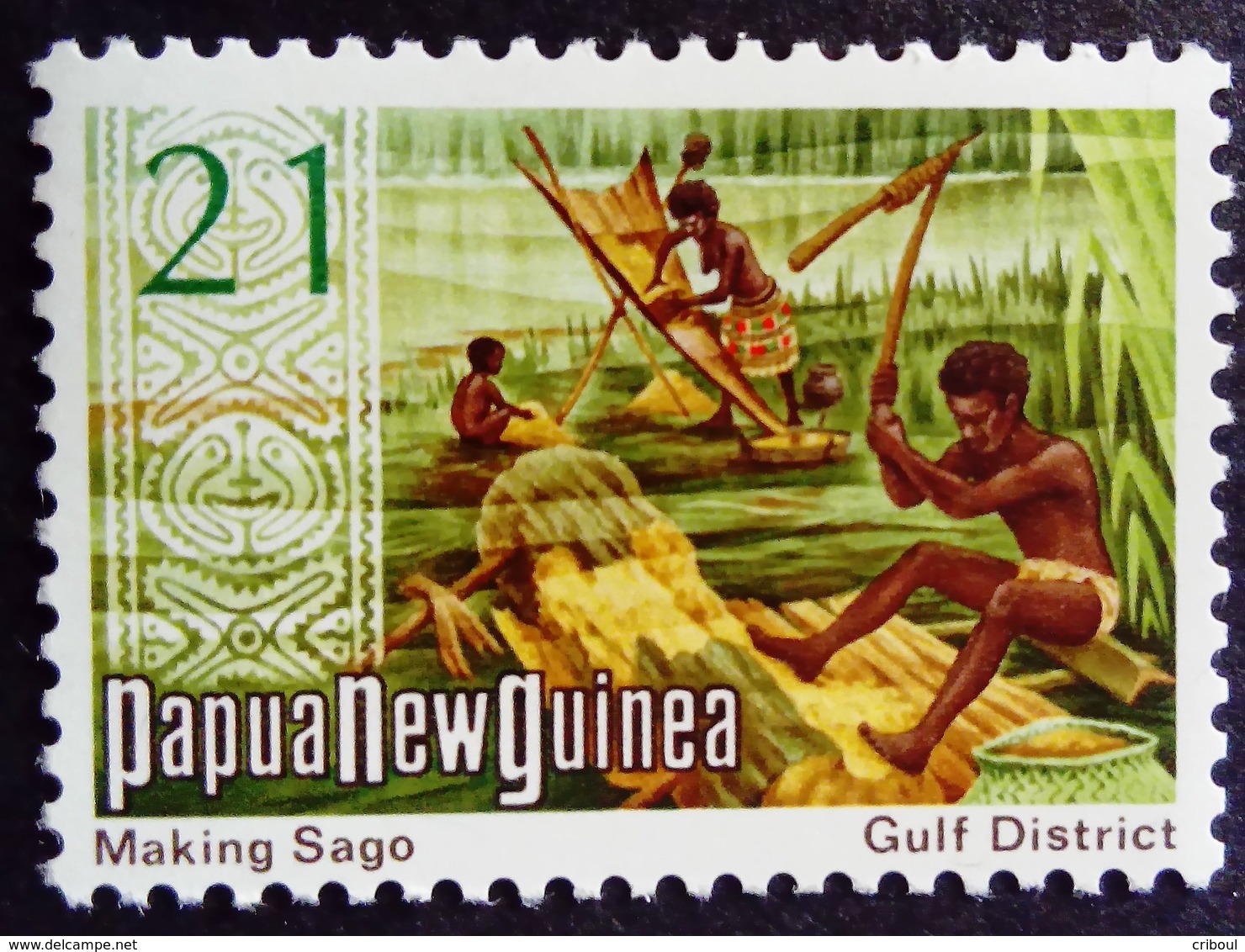 Papouasie Nouvelle Guinée Papua New Guinea 1973 Artisanat Yvert 248 ** MNH - Papua New Guinea