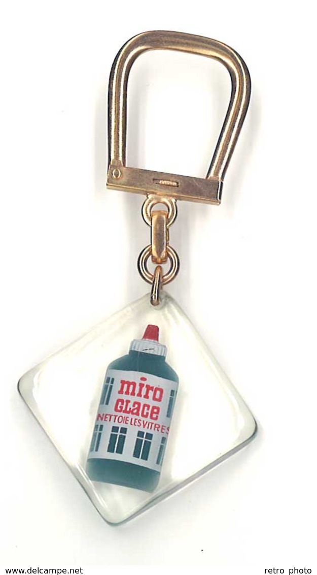 Porte Clefs Bourbon - Miro Glace Nettoie Les Vitres - Porte-clefs