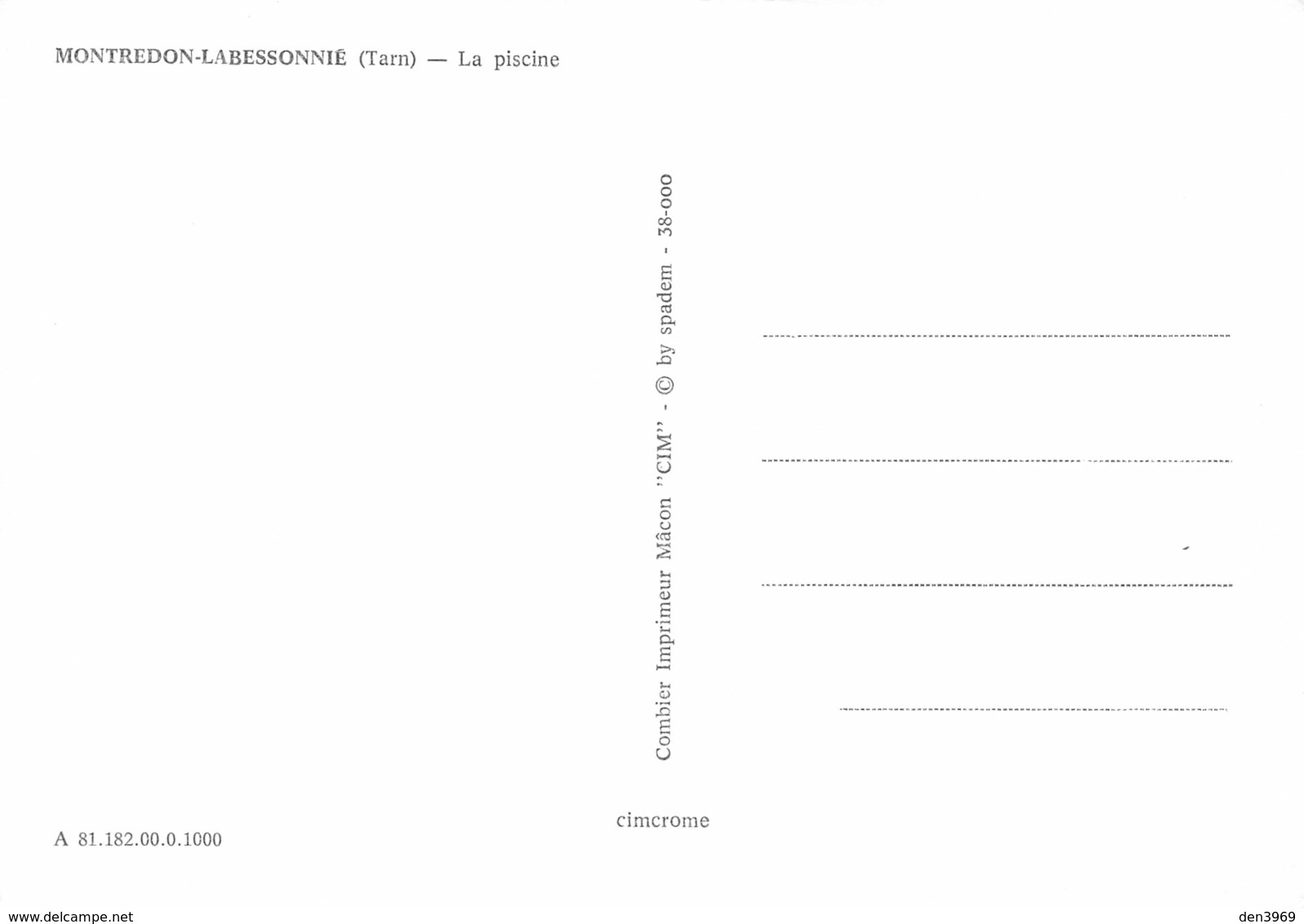 Montredon-Labessonnié - La Piscine - Plongeoir - Montredon Labessonie