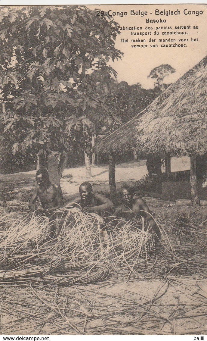 Congo Belge Entier Postal Illustré Pour La Belgique 1922 - Interi Postali