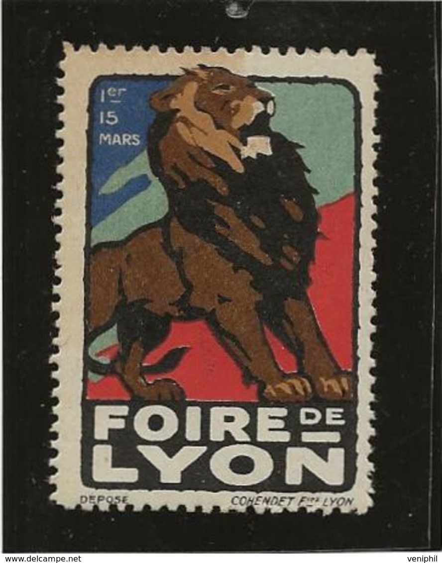 VIGNETTE FOIRE INTERNATIONALE DE LYON - - Tourism (Labels)