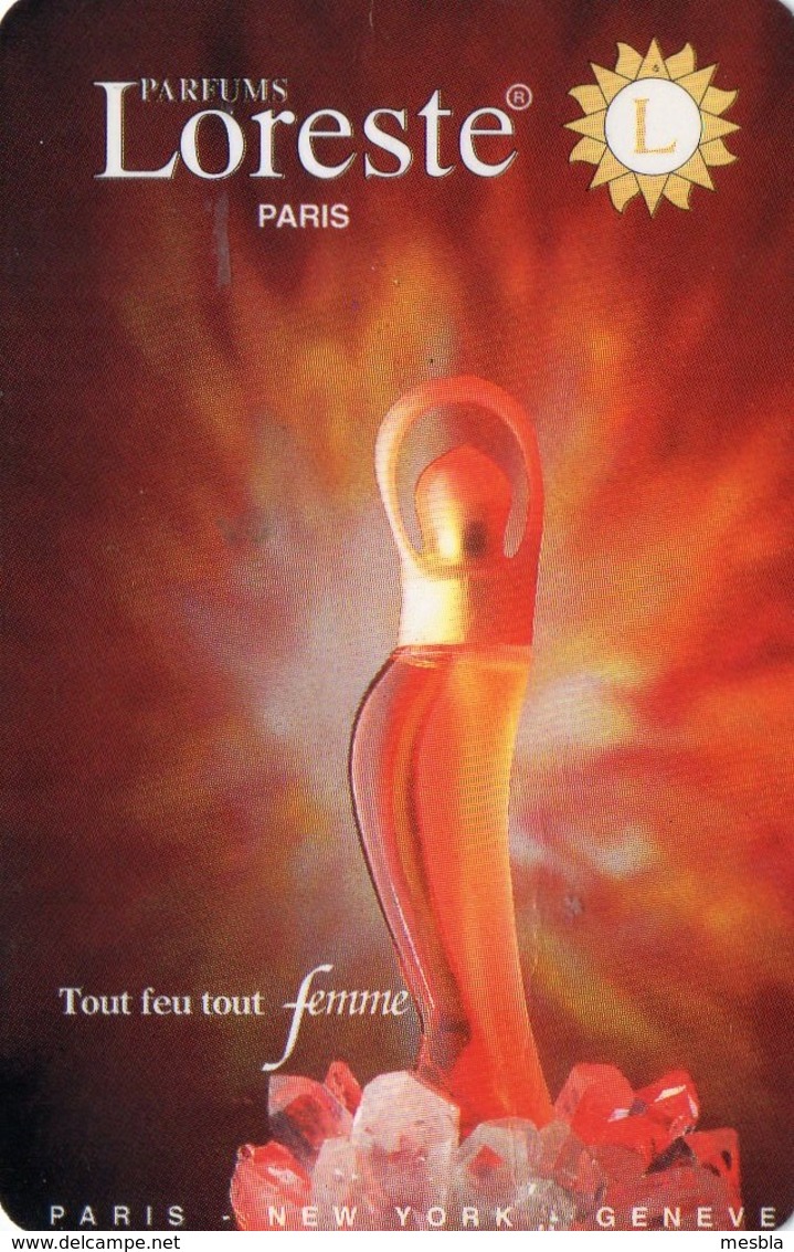 Horaire/Timetable VARIG  AIRLINES - Eté 1996 - Paris/ Rio / Paris - Publicité Parfums LORESTE Paris Au Dos - Horaires