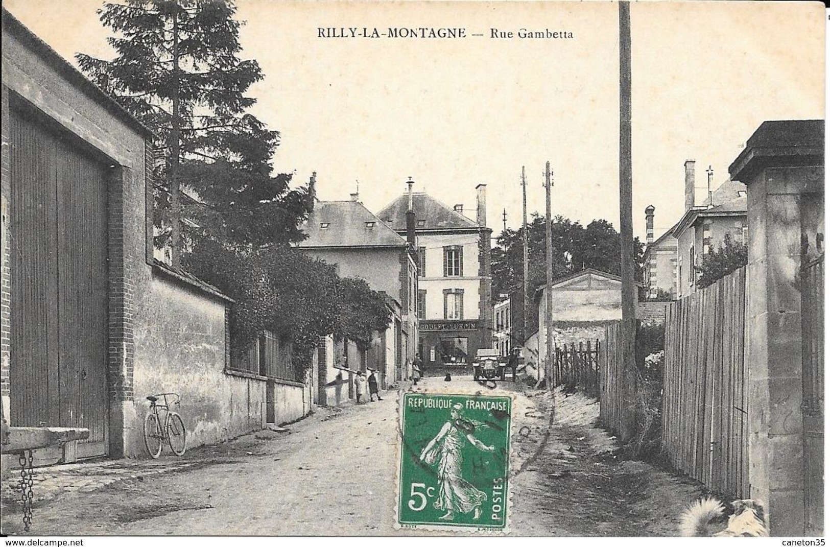 Rilly La Montagne - Rue Gambetta - Rilly-la-Montagne