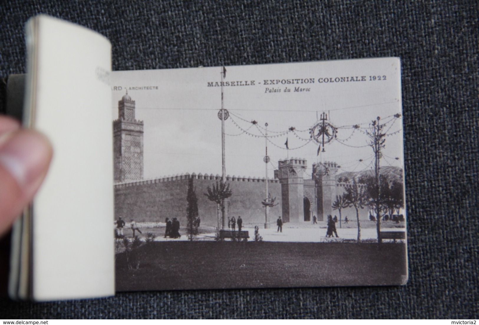 MARSEILLE - Carnet Complet De L'Exposition Coloniale De 1922 .Toutes Les Cpa Pas Photographiées.... - Expositions Coloniales 1906 - 1922