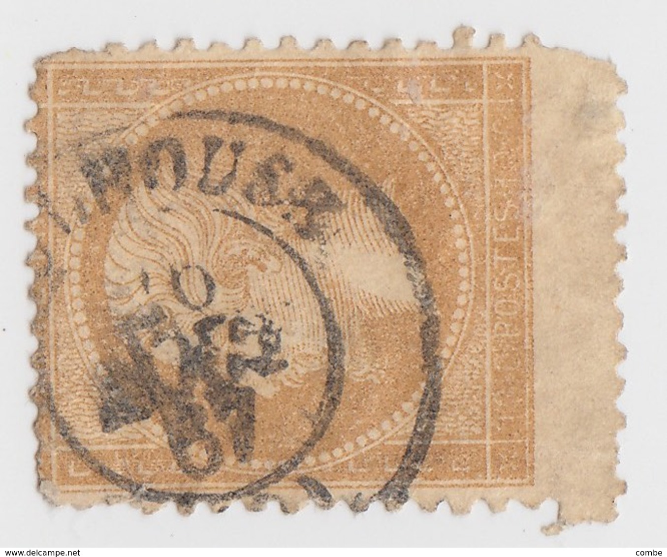 CURIEUX PIQUAGE SUR UN NAPOLEON 10c - Other & Unclassified