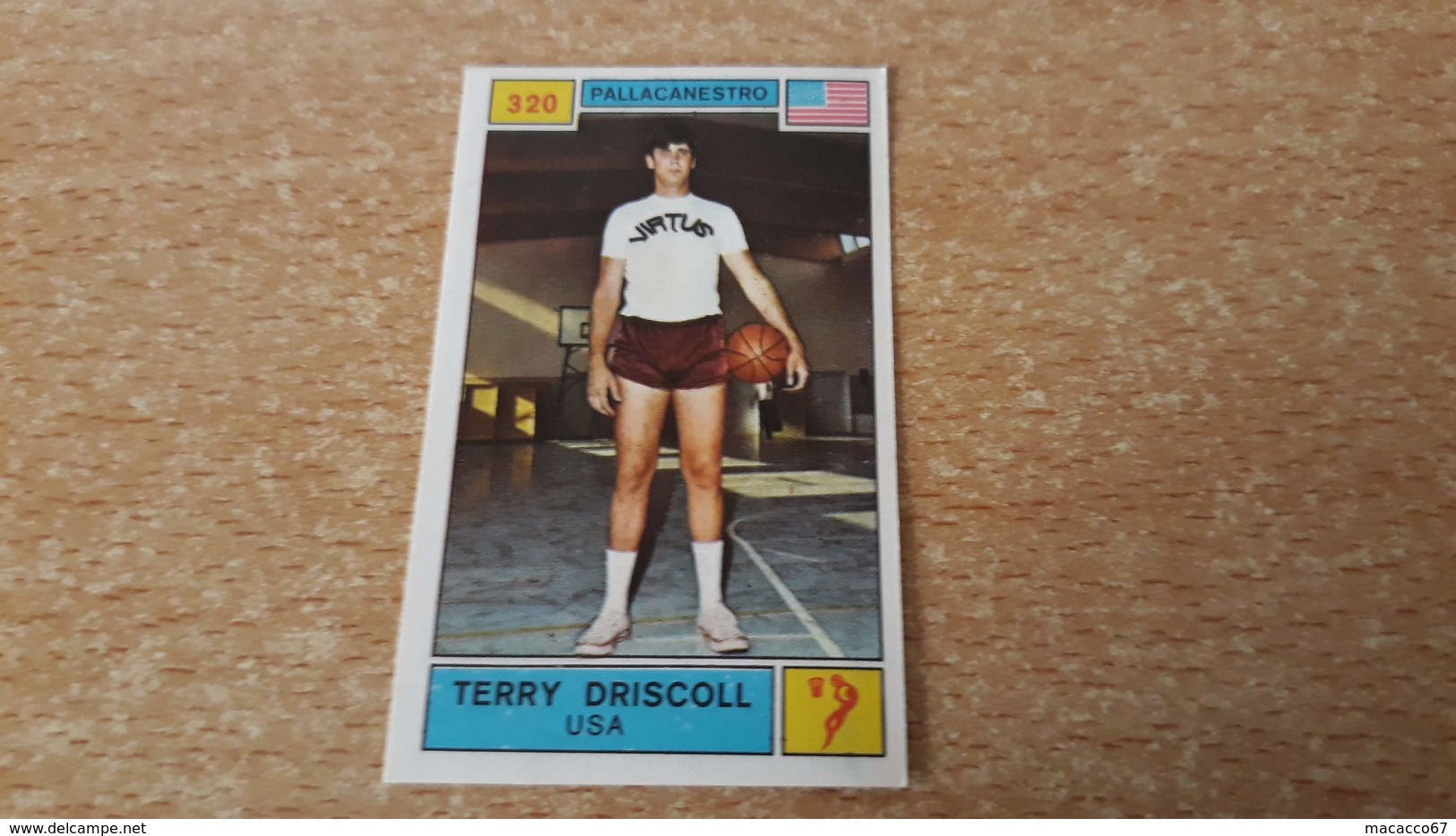 Figurina Panini Campioni Dello Sport 1969 - Terry Driscoll - Edizione Italiana