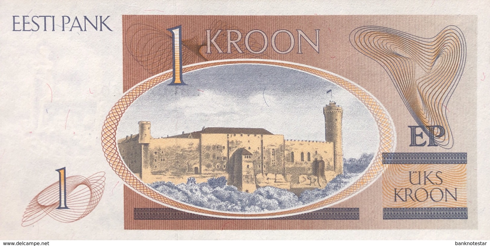 Estonia 1 Kroon, P-69 (1992) - UNC - Estland